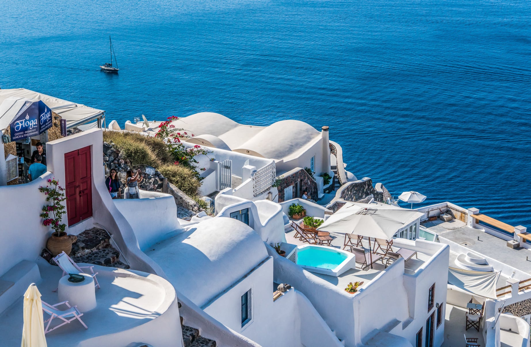 Greek island
